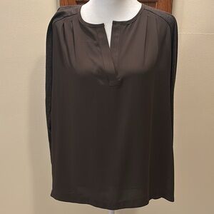 Ann Taylor LOFT Olive Green Blouse - size XS